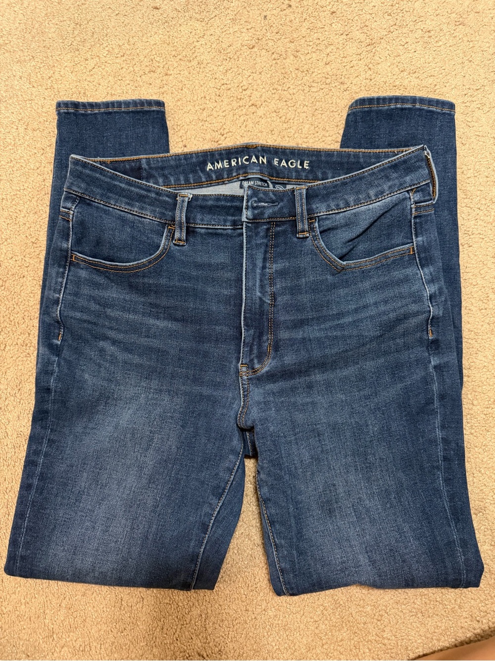 American Eagle Outfitters Women’s Dark Blue Stretch Jeans